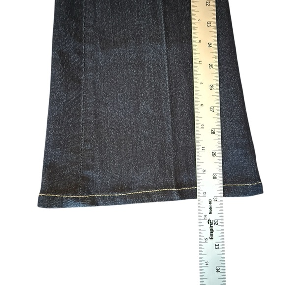 PAIGE Hidden Hills Petite High Rise Bootcut Jeans Dark Wash Women’s Size 29P - Picture 12 of 13